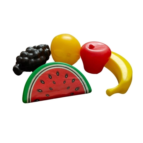 5 pcs Fruit Set |   Plastic  |   Toys| 1+ Years