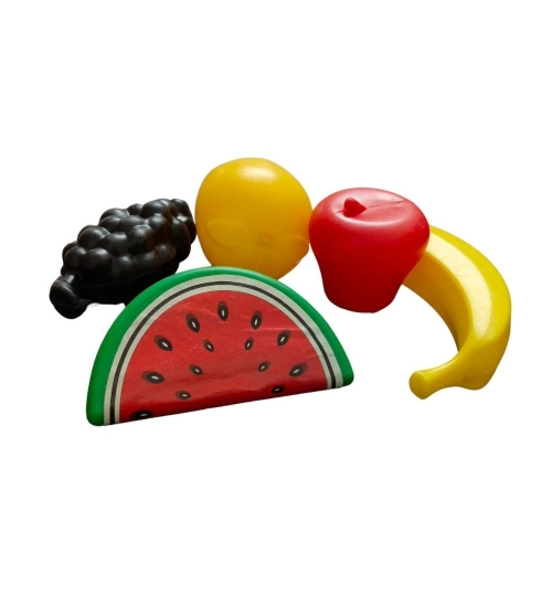 5 pcs Fruit Set | Plastic | Toys| 1+ Years 5 pcs Fruit Set | Plastic | Toys| 1+ Years