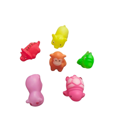 Small Size Animal Chu Chu Toys |   Rubber  |   Toys| 6+ Months