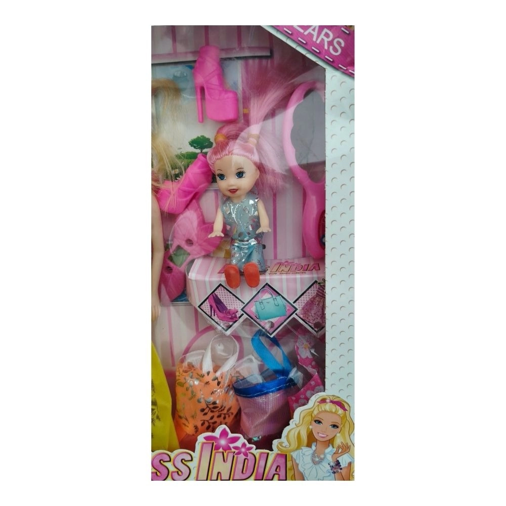 Barbie Doll Miss india Set | Plastic | Toys| 1+ Years Barbie Doll Miss india Set | Plastic | Toys| 1+ Years