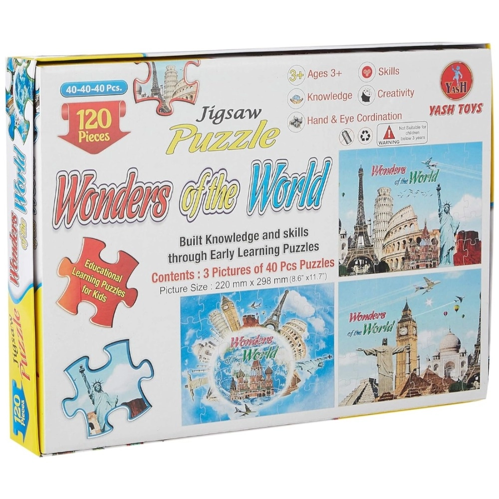120_Pcs Jigsaw Puzzle Wonders of the world 120_Pcs Jigsaw Puzzle Wonders of the world