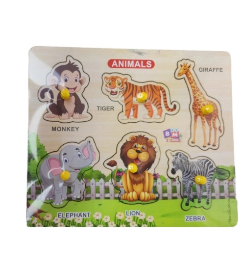 Wooden Puzzle - Animals | Wood | Educational Toys | 3+ Years