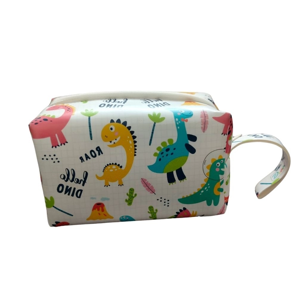 Pouch - Dinosaur Theme | Canvas | Stationery | 3+ Years Pouch - Dinosaur Theme | Canvas | Stationery | 3+ Years