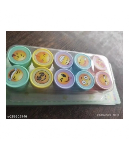 Emoji stamp set | Plastic | Stationery | 3+ Years