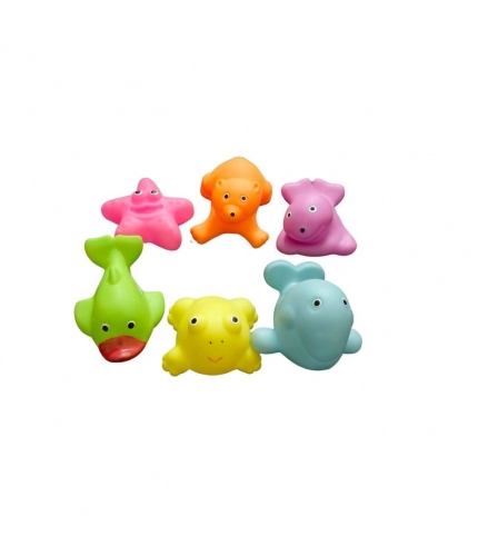 Water Animals Chu Chu Toys |   Rubber  |   Toys| 6+ Months