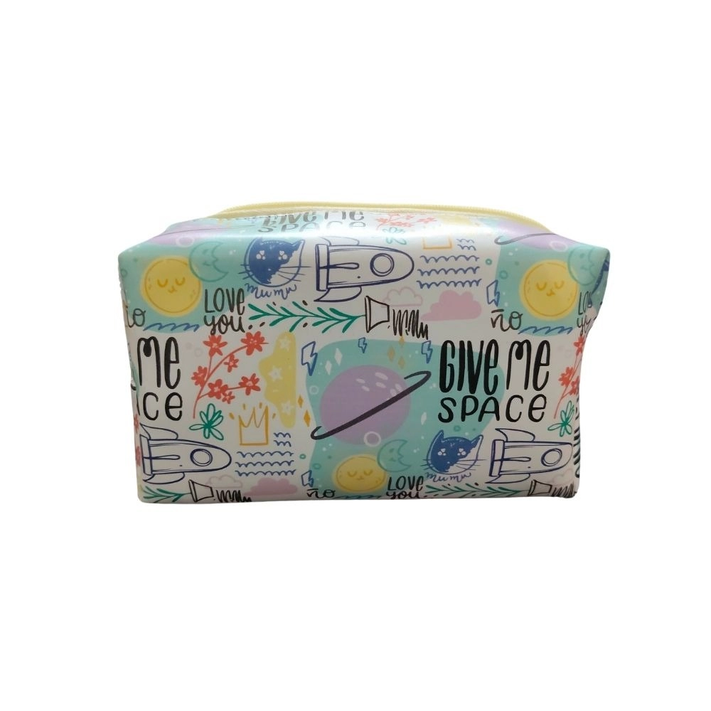 Pouch - Give Me Space | Canvas | Stationery | 3+ Years Pouch - Give Me Space | Canvas | Stationery | 3+ Years