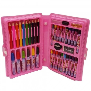 Art and Craft Crayon Color Oil Pestal Sketch Pan Water Color With Brush 42 Pcs Color Set | Plastic | Toys | 5+ Years