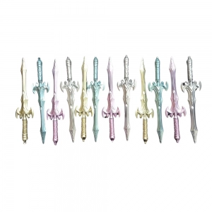 12 PCS_Set Talwar Star Style Sword Novelty Ball Pen | Plastic | Stationery | 5+ Years 12 PCS_Set Talwar Star Style Sword Novelty Ball Pen | Plastic | Stationery | 5+ Years