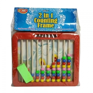 2 in 1 Counting Frame | Plastic | Educational Toys | 3+ Years 2 in 1 Counting Frame | Plastic | Educational Toys | 3+ Years