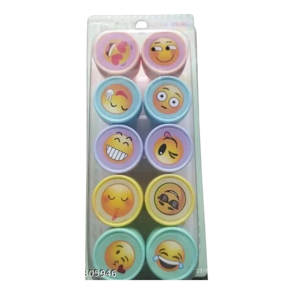 Emoji stamp set | Plastic | Stationery | 3+ Years
