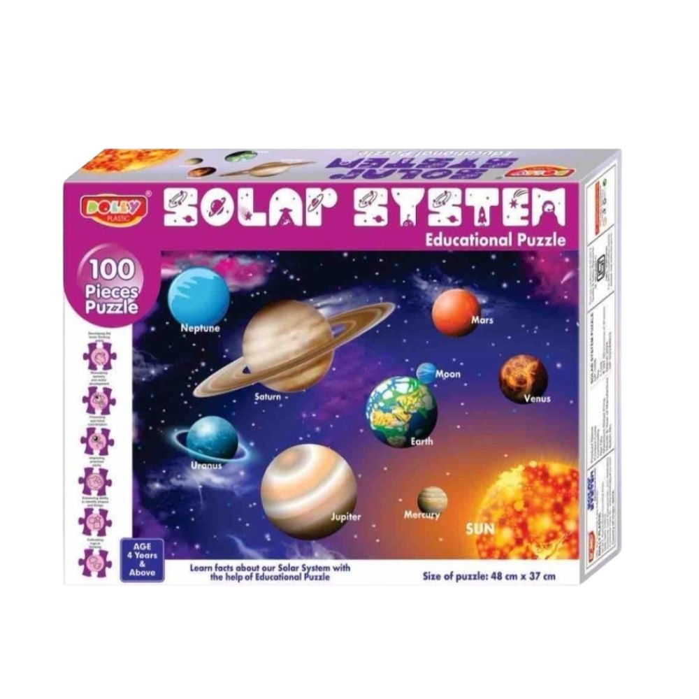 Solar System Puzzle | Cardboard | Educational Toys | 3+ Years Solar System Puzzle | Cardboard | Educational Toys | 3+ Years