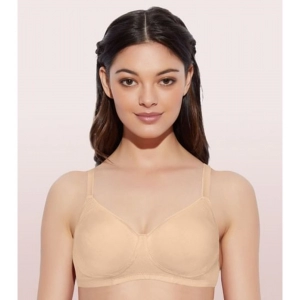 Enamor A042 Women's Cotton Everyday Non Padded And Wirefree Bra (Skin)