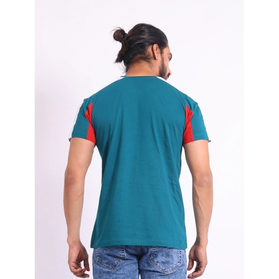 Generic Men's Casual Cotton Printed Round Neck Half Sleeve T-Shirt (Red) Generic Men's Casual Cotton Printed Round Neck Half Sleeve T-Shirt (Red)
