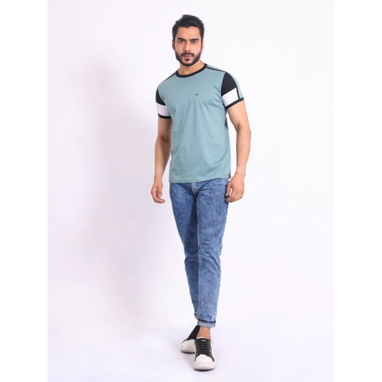 Generic Men's Casual Cotton Printed Round Neck Half Sleeve T-Shirt (Grey) Generic Men's Casual Cotton Printed Round Neck Half Sleeve T-Shirt (Grey)