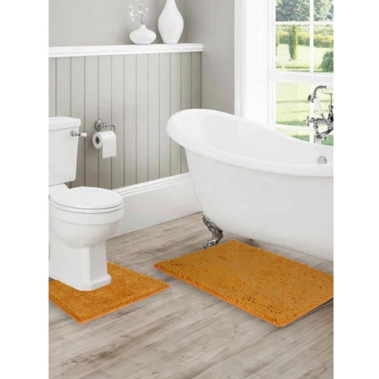 Generic Polyester Knitted Bathmats Sets (Brown, Size: 20x30 In) Generic Polyester Knitted Bathmats Sets (Brown, Size: 20x30 In)