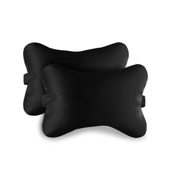 Generic Polyester Solid Bathmats Sets (Black, Size: 15x24 In)