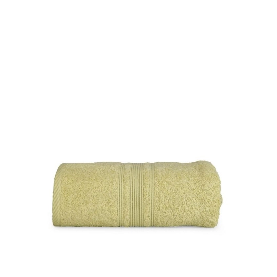 Generic Cotton Striped Bath Towels (Green, Size: 35x71 In)