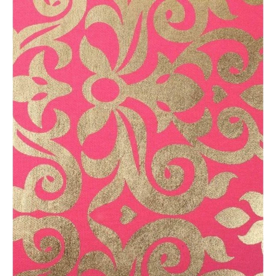 Generic Pack Of_2 Cotton Printed Cushion Cover Sets (Red, Size: 16x16 In)