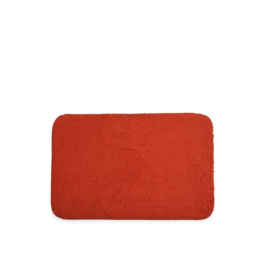 Generic Polyester Solid Bathmats Sets (Orange, Size: 20x30 In) Generic Polyester Solid Bathmats Sets (Orange, Size: 20x30 In)