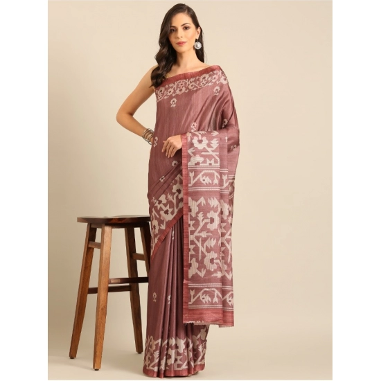 Generic Women's Cotton Printed Saree With Unstitched Blouse 5.5Mtr (OnionPink) Generic Women's Cotton Printed Saree With Unstitched Blouse 5.5Mtr (OnionPink)