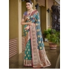 Generic Women's Silk Woven Design Saree With Unstitched Blouse 5.5Mtr (Multicolor)