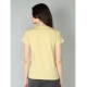 Generic Women's Cotton Blended Solid Sweetheart Half Sleeve T-Shirt (Beige) Generic Women's Cotton Blended Solid Sweetheart Half Sleeve T-Shirt (Beige)