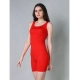Generic Women's Cotton Blended Solid Stretchable Camisole (Red) Generic Women's Cotton Blended Solid Stretchable Camisole (Red)