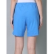 Generic Women's Cotton Solid Above Knee Shorts (Light-Blue)