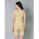 Generic Women's Cotton Blended Solid Stretchable Camisole (Beige)