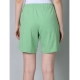Generic Women's Cotton Solid Above Knee Shorts (Pista-Green) Generic Women's Cotton Solid Above Knee Shorts (Pista-Green)