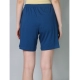 Generic Women's Cotton Solid Above Knee Shorts (Blue) Generic Women's Cotton Solid Above Knee Shorts (Blue)