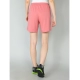 Generic Women's Cotton Solid Above Knee Shorts (Pink)
