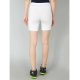 Generic Women's Cotton Blended Solid Above Knee Sports Shorts (Off_White) Generic Women's Cotton Blended Solid Above Knee Sports Shorts (Off_White)