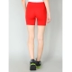 Generic Women's Cotton Blended Solid Above Knee Sports Shorts (Red) Generic Women's Cotton Blended Solid Above Knee Sports Shorts (Red)