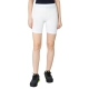 Generic Women's Cotton Blended Solid Above Knee Sports Shorts (Off_White) Generic Women's Cotton Blended Solid Above Knee Sports Shorts (Off_White)