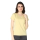 Generic Women's Cotton Blended Solid Sweetheart Half Sleeve T-Shirt (Beige) Generic Women's Cotton Blended Solid Sweetheart Half Sleeve T-Shirt (Beige)