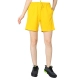 Generic Women's Cotton Solid Above Knee Shorts (Yellow)