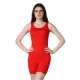 Generic Women's Cotton Blended Solid Stretchable Camisole (Red) Generic Women's Cotton Blended Solid Stretchable Camisole (Red)