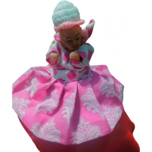 Generic Laddu Gopal Cottn Dress Size: 0 To 6 (Pink)