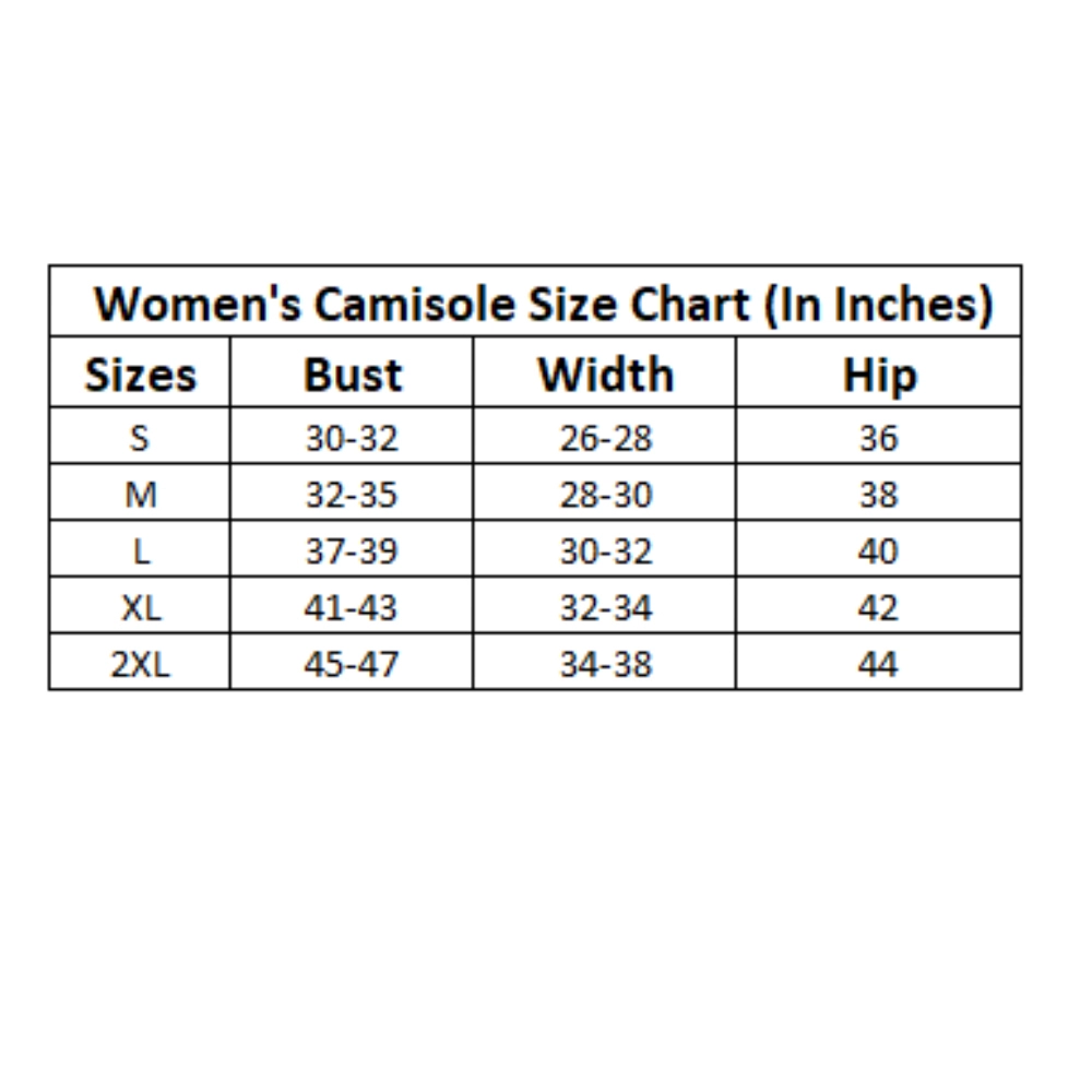 Generic Women's Cotton Blended Solid Stretchable Camisole (Red)