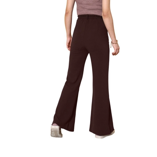 Generic Women's Polyester Cow Pattern Pant (Coffee) Generic Women's Polyester Cow Pattern Pant (Coffee)