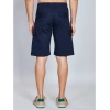 Generic Men's Casual Cotton Solid Knee Length Cargo Shorts (Navy)