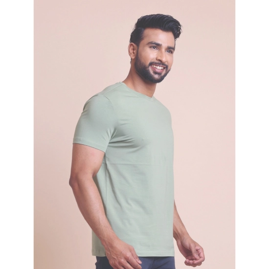 Generic Men's Casual Cotton Solid Half Sleeve Round Neck T-Shirt (Newsage) Generic Men's Casual Cotton Solid Half Sleeve Round Neck T-Shirt (Newsage)
