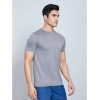 Generic Men's Casual Nylon Solid Half Sleeve Round Neck T-Shirt (Black) Generic Men's Casual Nylon Solid Half Sleeve Round Neck T-Shirt (Black)