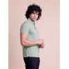 Generic Men's Casual Cotton Solid Half Sleeve Polo Neck T-Shirt (Newsage)