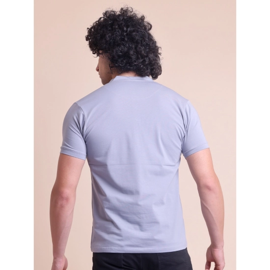 Generic Men's Casual Cotton Solid Half Sleeve Mandarin Collar T-Shirt (Teegrey) Generic Men's Casual Cotton Solid Half Sleeve Mandarin Collar T-Shirt (Teegrey)