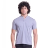 Generic Men's Casual Cotton Solid Half Sleeve Mandarin Collar T-Shirt (Teegrey) Generic Men's Casual Cotton Solid Half Sleeve Mandarin Collar T-Shirt (Teegrey)