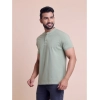 Generic Men's Casual Cotton Solid Half Sleeve Mandarin Collar T-Shirt (Newsage) Generic Men's Casual Cotton Solid Half Sleeve Mandarin Collar T-Shirt (Newsage)