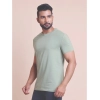 Generic Men's Casual Cotton Solid Half Sleeve Round Neck T-Shirt (Newsage)
