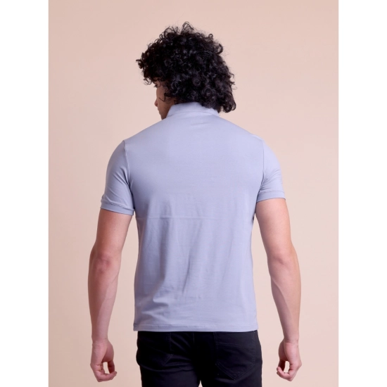 Generic Men's Casual Cotton Solid Half Sleeve Polo Neck T-Shirt (Teegrey) Generic Men's Casual Cotton Solid Half Sleeve Polo Neck T-Shirt (Teegrey)